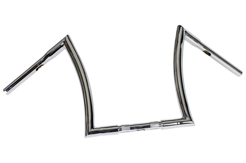 Honda Vt 750 Shadow [HIGHWAY HAWK] - Bad Ape 1 inch handlebar with 3 holes, 800mm wide 360mm high, chrome