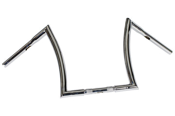 Yamaha Xvs 1100 Drag Star [HIGHWAY HAWK] - Bad Ape 1 inch handlebar with 3 holes, 800mm wide 360mm high, chrome