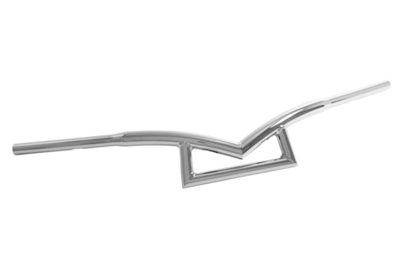 Suzuki M 800 Intruder [HIGHWAY HAWK] - Poseidon handlebar, 1 inch (25.4 mm), with 3 holes, chrome