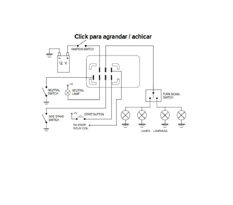 Suzuki Gsx 1300 [TECNIUM] - by DZE flasher relay (2+2) X 21W / LED
