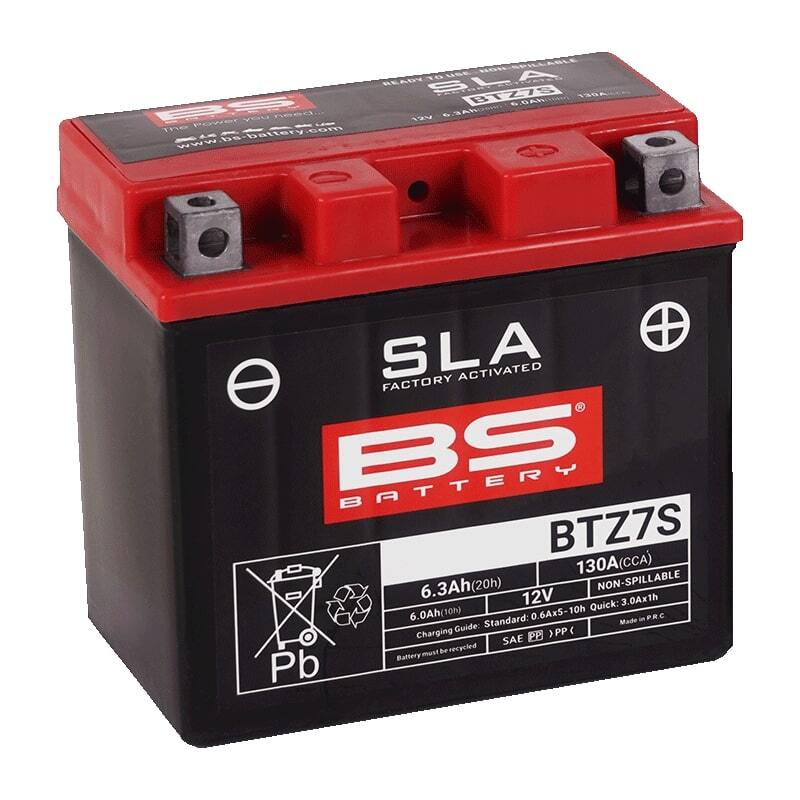 Yamaha Race [BS BATTERY] - SLA Maintenance Free Battery Factory Activated - BTZ7S (FA)
