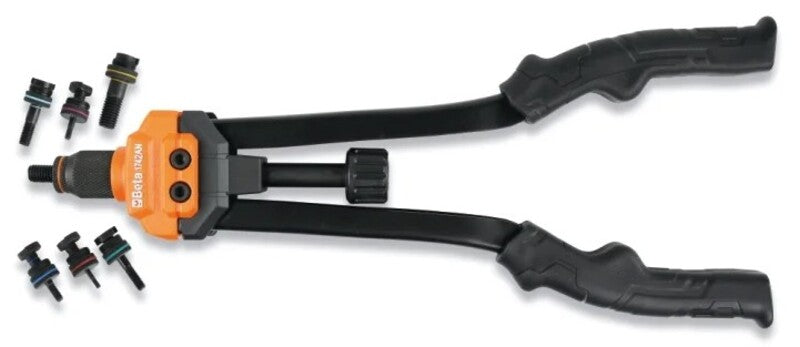 BETA blind rivet pliers with 80 thread inserts