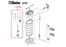 BETA liquid aspirator, manual and pneumatic
