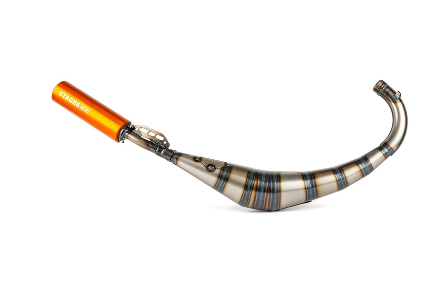 Beta RR Enduro 50 2T - Auspuff Streetrace CNC Orange