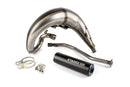 Rieju SMX SM 50 2T AM6 - Auspuff Streetrace High Mount links blau schwarz