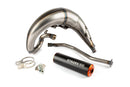 Rieju SMX SM 50 2T AM6 - Auspuff Streetrace High Mount links orange schwarz