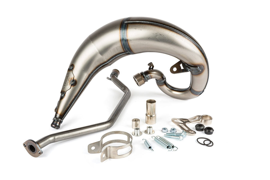 Sherco SE-R 50 2T [2019–] - Auspuff Streetrace Highmount CNC Orange Schwarz