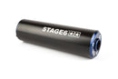 Beta RR SM 50 2T - Auspuff Streetrace High Mount links blau schwarz