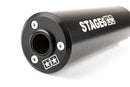 Beta RR Enduro 50 2T - Auspuff Streetrace CNC Schwarz