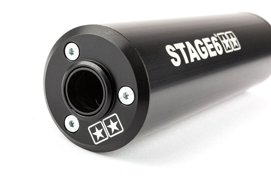 Rieju MRT Pro 50 2T - Auspuff Streetrace CNC Schwarz