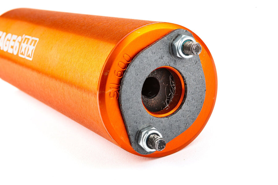 Aprilia SX SM 50 2T D50B0 [2007–] - Exhaust Streetrace CNC Orange