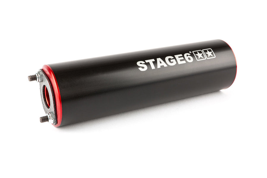 Derbi Senda DRD Racing SM 50 2T D50B0 [2012–] - Auspuff Streetrace rot schwarz