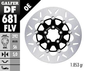 Harley-Davidson FXST 1584 Softail Standard [2008-2011] - Floating brake disc round - picture 2