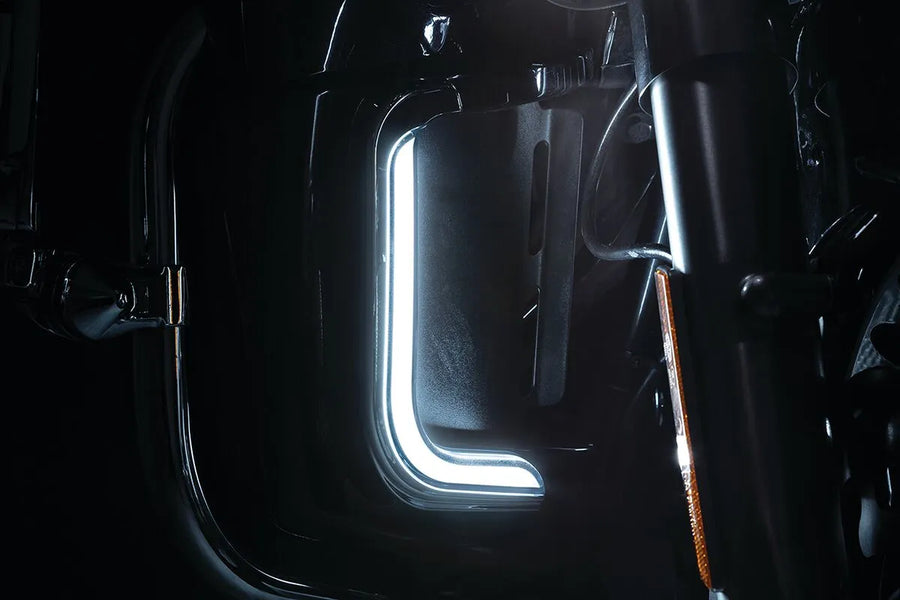 Harley-Davidson Ultra Limited Flhtk [Kuryakyn]-ornamental lights for lower cladding