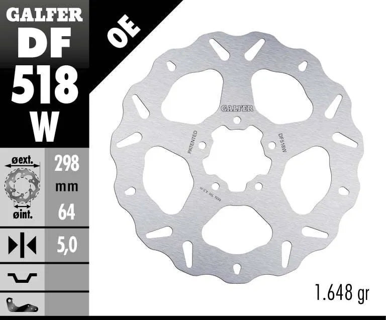 Indian Scout Sixty Scout60 [2021-2022, 2023-2024] - Wave® Bremsscheibe – Bild 2