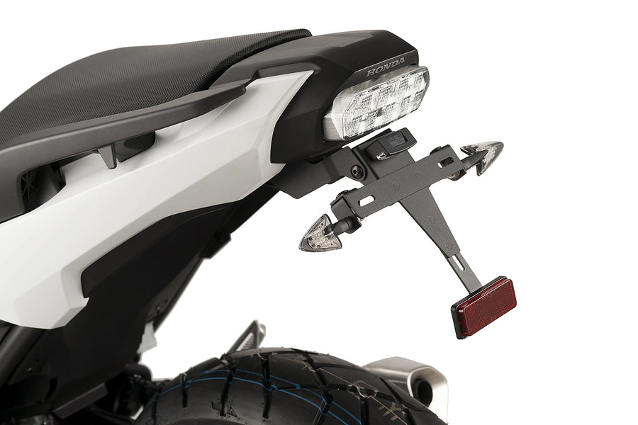 HONDA NC750S/X 2016–2018 / INTEGRA 750 2016 - Kennzeichenhalter | Schwarz | PUIG 8725N