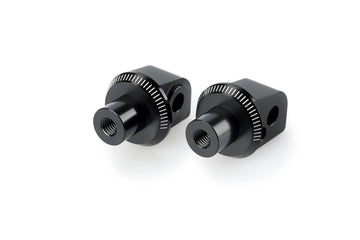 BMW G 310 R [2025] – Adapter passenger footrest rubber pad – black - 0