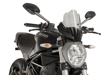 TRIUMPH BONNEVILLE T 120 BLACK [2025] - PUIG sports disc | Tinted | PUIG 8900H
