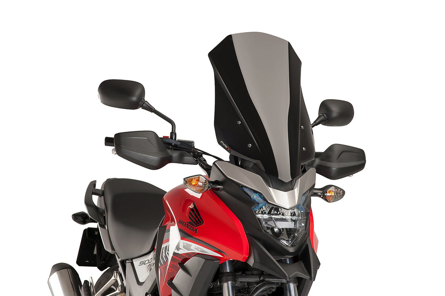 TRIUMPH BONNEVILLE T 120 BLACK [2025] - touring screen | Black | PUIG 8901N