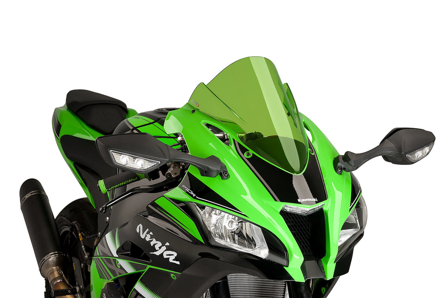 KAWASAKI ZX-10RR NINJA PERFORMANCE [2018] - Z-Racing screen | Green | PUIG 8912V