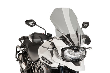 TRIUMPH BONNEVILLE T 120 BLACK [2025] - touring screen | Tinted | PUIG 8915H