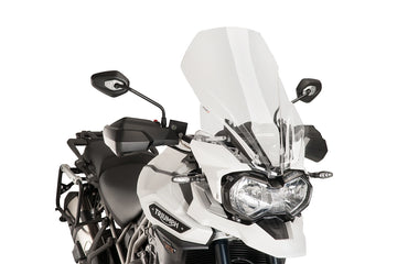 TRIUMPH BONNEVILLE T 120 BLACK [2025] - touring screen | Clear | PUIG 8915W