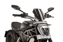 TRIUMPH BONNEVILLE T 120 BLACK [2025] - Adjustable sports screen | Black | PUIG 8921N