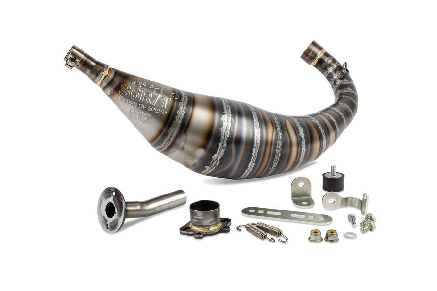 Aprilia SX SM 50 2T D50B0 [2007–] - Exhaust R/T 90-100 Orange