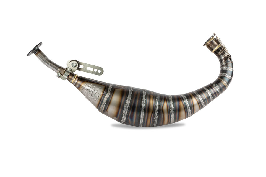Derbi Senda R DRD Racing Enduro 50 2T D50B0 [2006–] - Exhaust R/T Black Orange