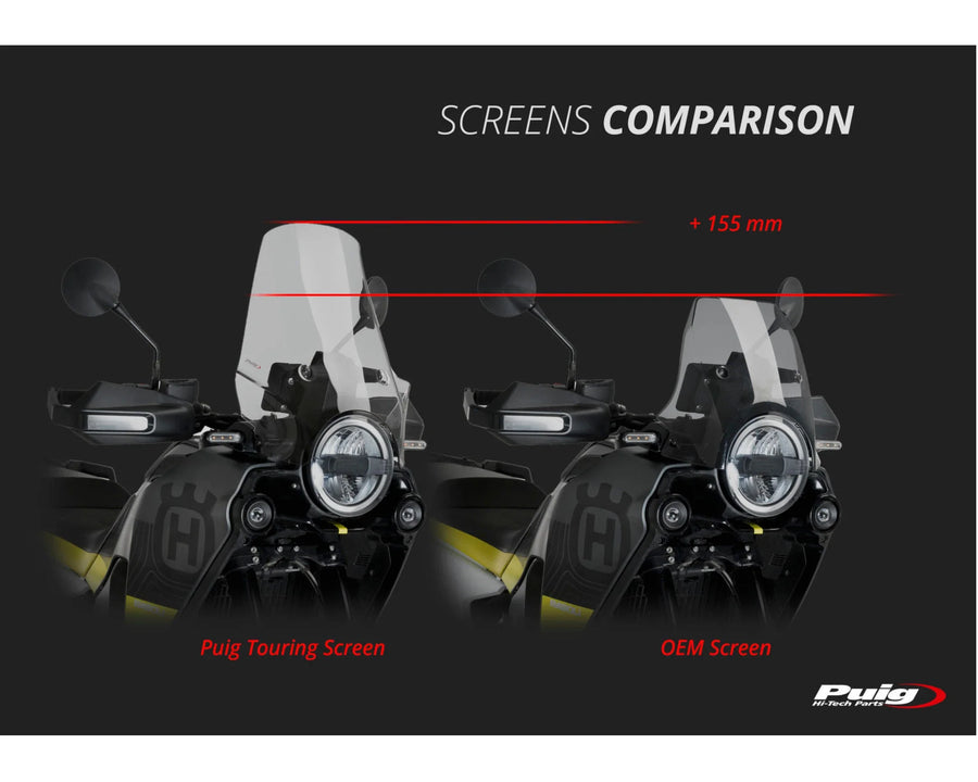 HUSQVARNA NORDEN 901 EXPEDITION [2025] – touring screen – heavily tinted