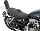 harley-davidson sportster s [DRAG SPECIALTIES] – Flat vinyl double-trough seat-3