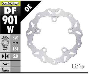 Harley-Davidson FLHX 1923 Street Glide 117 [2024-2025] - BRAKE DISC FIXED WAVE – Image 1