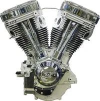 Harley-Davidson FXRC 1340 Low Glide Custom [1986] - V80 Long-Block Motor – Oberfläche: Silber – Bild 8