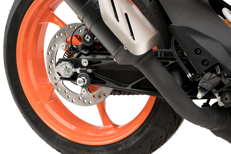 KTM RC 390 [2025] – Swingarm Protectors PRO – Silver