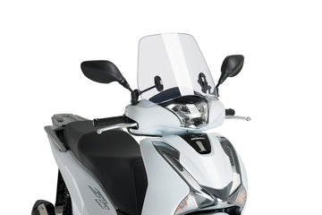 HONDA SH 150I 4T E4 [2020] - PUIG Trafic scooter disc | Clear | PUIG 9384W
