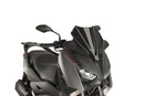 XMAX 125/400 [2018] & XMAX 300 [2017-2018] - PUIG V-Tech Line Sport Windshield | Black | PUIG 9474N