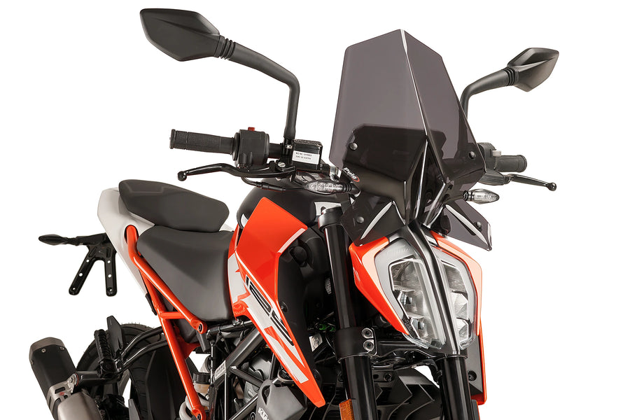 TRIUMPH BONNEVILLE T 120 BLACK [2025] - New Generation Sport Windshield | Heavily toned | PUIG 9514F