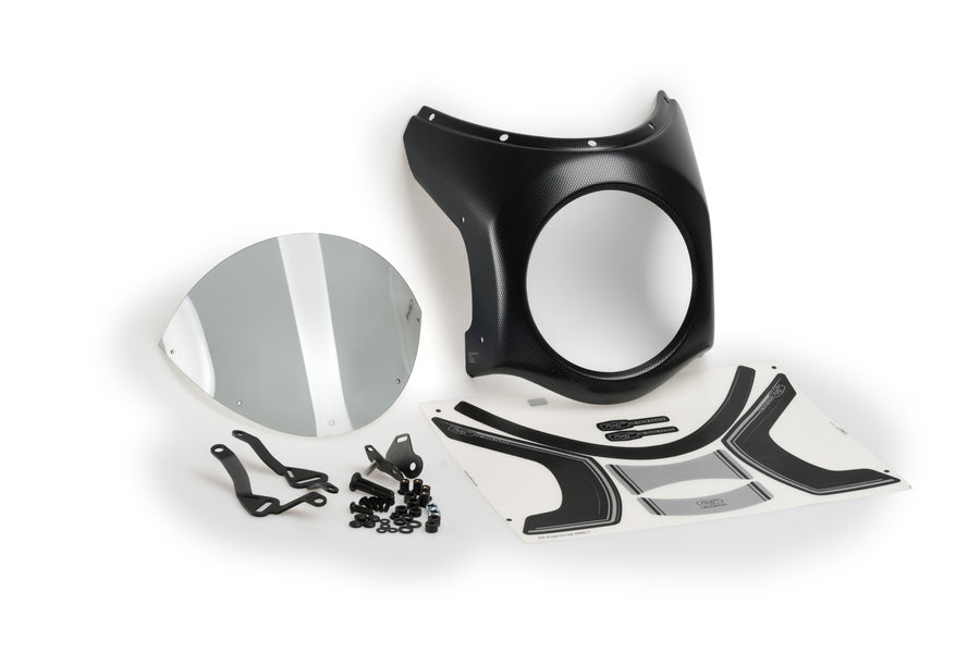 TRIUMPH SCRAMBLER 400X [2025] – Retro Fairing Screen – Tinted