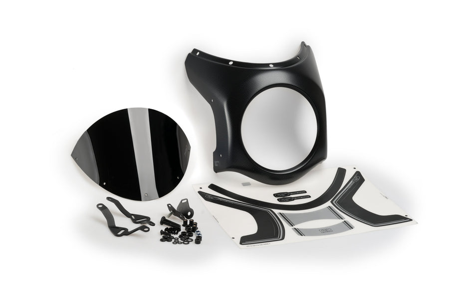 TRIUMPH SCRAMBLER 400X [2025] – Retro Fairing Screen – Tinted