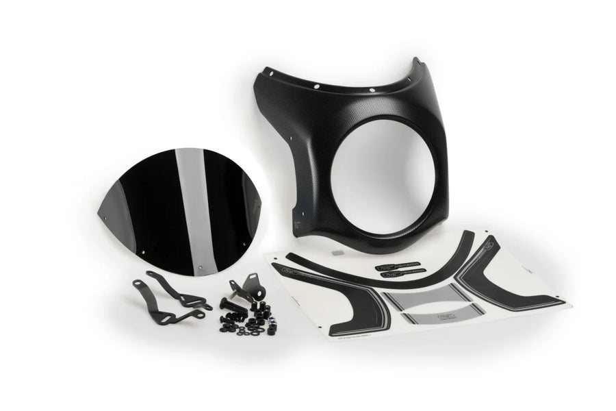 TRIUMPH SCRAMBLER 400X [2025] – Retro Fairing Screen – Tinted