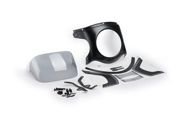 PUIG retro half shell for headlight housing Ø 180 mm | Tinted | PUIG 9516H
