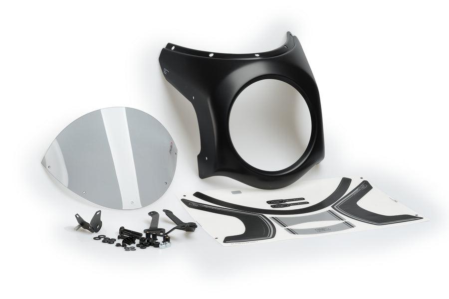 TRIUMPH SCRAMBLER 400X [2025] – Retro Fairing Screen – Tinted