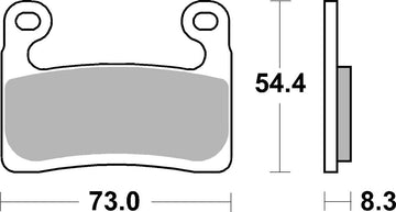 BMW R 1250 GS ADVENTURE [2019-2020] - Dual Sinter brake pads
