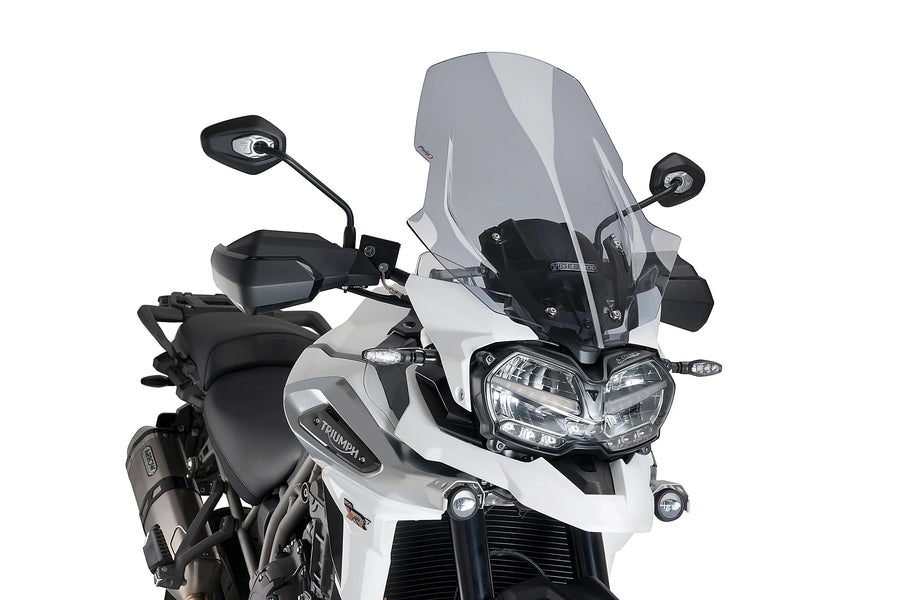 TRIUMPH BONNEVILLE T 120 BLACK [2025] - touring screen | Tinted | PUIG 9613H