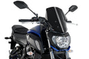 YAMAHA MT-07 [2020] - New Generation Touring Windschutzscheibe | Schwarz | PUIG 9667N