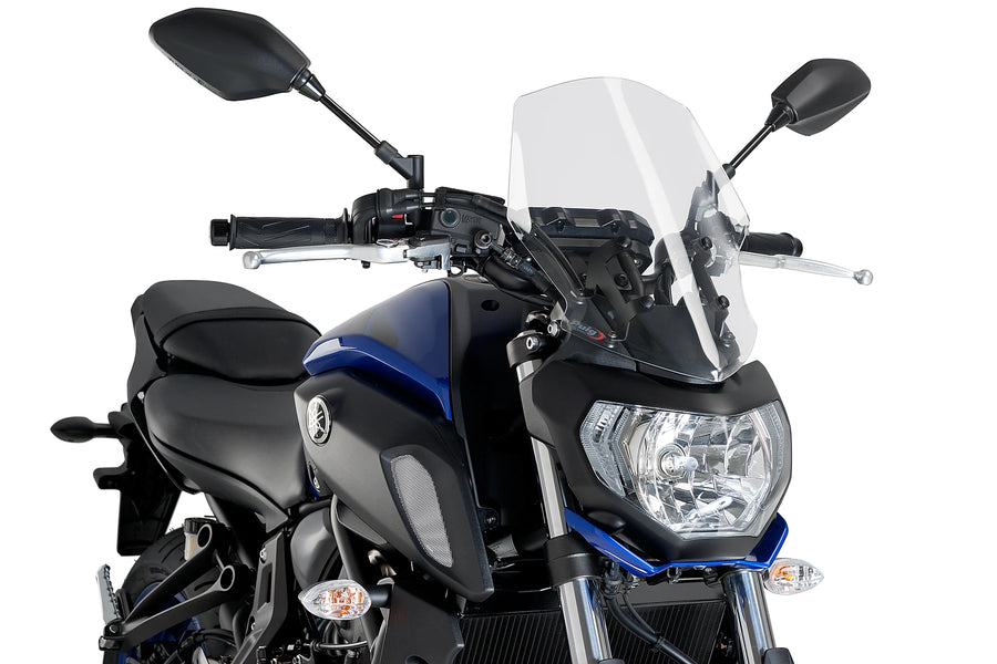 YAMAHA MT-07 [2020] - New Generation Touring Windschutzscheibe | Klar | PUIG 9667W