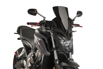 HONDA CB 650 F [2018] - New Generation Sport Windshield | Black | PUIG 9687N