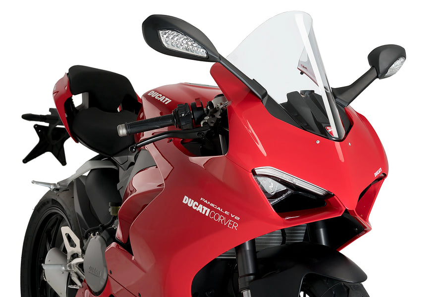 DUCATI PANIGALE V2 [2024] - PUIG R-Racer screen | Clear | PUIG 9690W