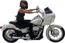Harley Davidson Fxlrs [KLOCK WERKS] - Hugger Series Front Fender with Mounting Blocks for Softail/Dyna