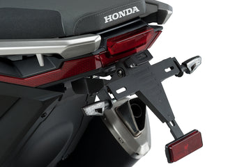 HONDA X-ADV [2017–2018] - Kennzeichenhalter | Schwarz | PUIG 9706N